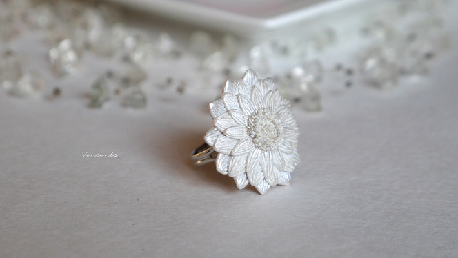 Свадебное кольцо (кольцо для невесты) - Рассветный Цветок